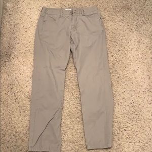 Mens Calvin Klein khaki dress pants